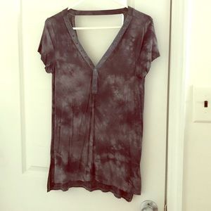 Tye Dye V-neck Top (never worn)